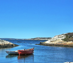 Peggy's Cove in Nova Scotia, Canada