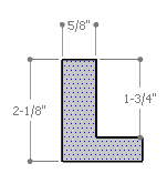 This L-shape floater frame features a smooth face, white wash with silver brushed stroke along the face of the frame, giving a contemporary look.
 
 
*Note: These canvas floaters are for mounting 1-1/2 to 1-3/4 " deep (thick) gallery wrapped   stretched canvas prints and paintings, and raised wood panels.