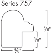 This 5/8 " ornate gold frame showcases a beautifully embossed design that exudes elegance. Its rich, golden finish and intricate detailing make it a stunning choice for adding a touch of luxury and timeless charm to any artwork or photograph.