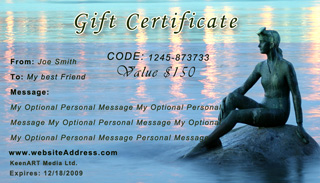 Quebec Fine ART Gift Certificates & Gift Cards