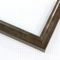 1-1/4 " Charcoal & Silver